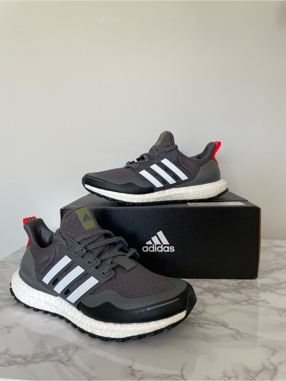 Adidas UltraBoost Cold.RDY DNA 'Grey Core Black' Men’s Size 8
